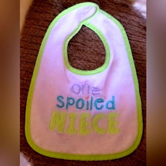 JUICY COUTURE BIBS BABY LOT SEVEN PUMA & more! 7 NEW & GENTLY USED Girls - Picture 12 of 14